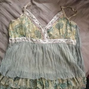 Aryeh layered tank top